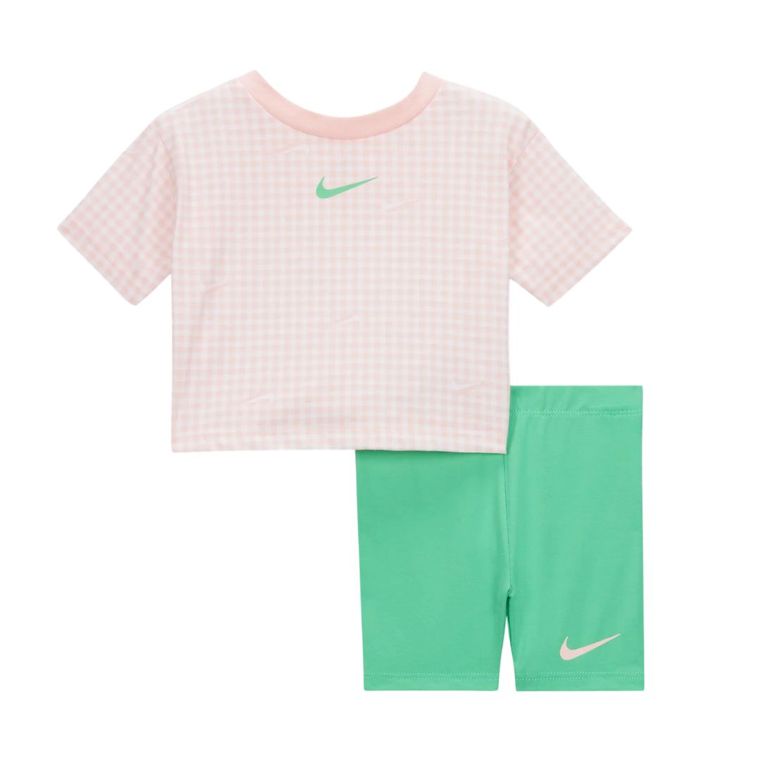 Girls nike short on sale sets