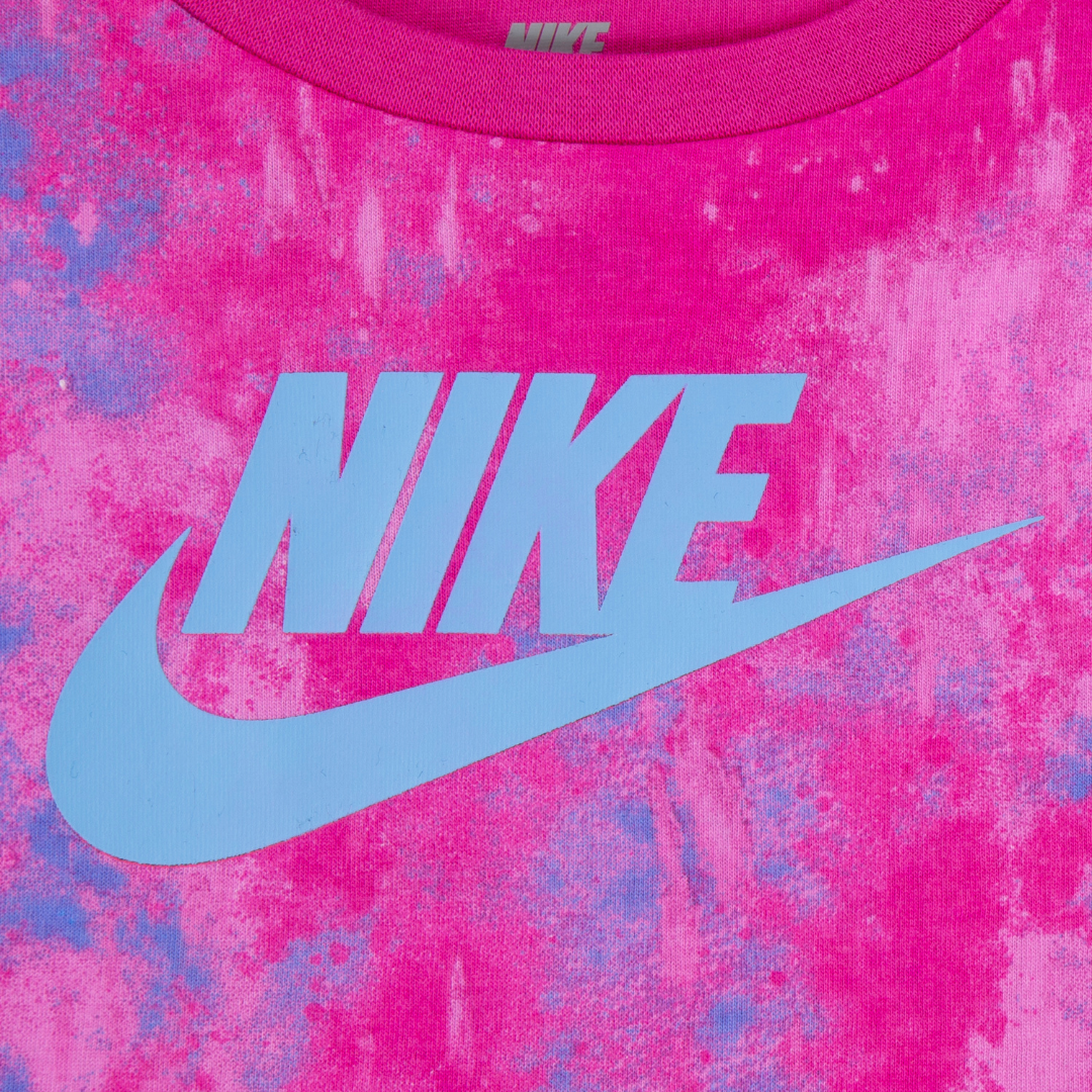 Nike Boxy Tee and Short Set Aquarius Blue (Infant)