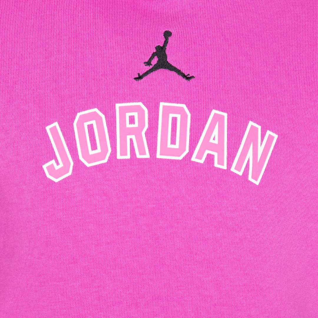 Jordan Y2K Fleece Hoodie &amp; Pants Set Black (Little Kids)