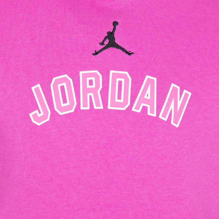 Jordan Y2K Fleece Hoodie &amp; Pants Set Black (Little Kids)