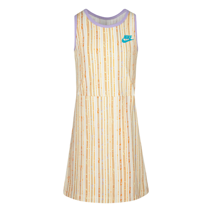 Nike Happy Camper Printed Dress Coconut Milk (Little Kids)