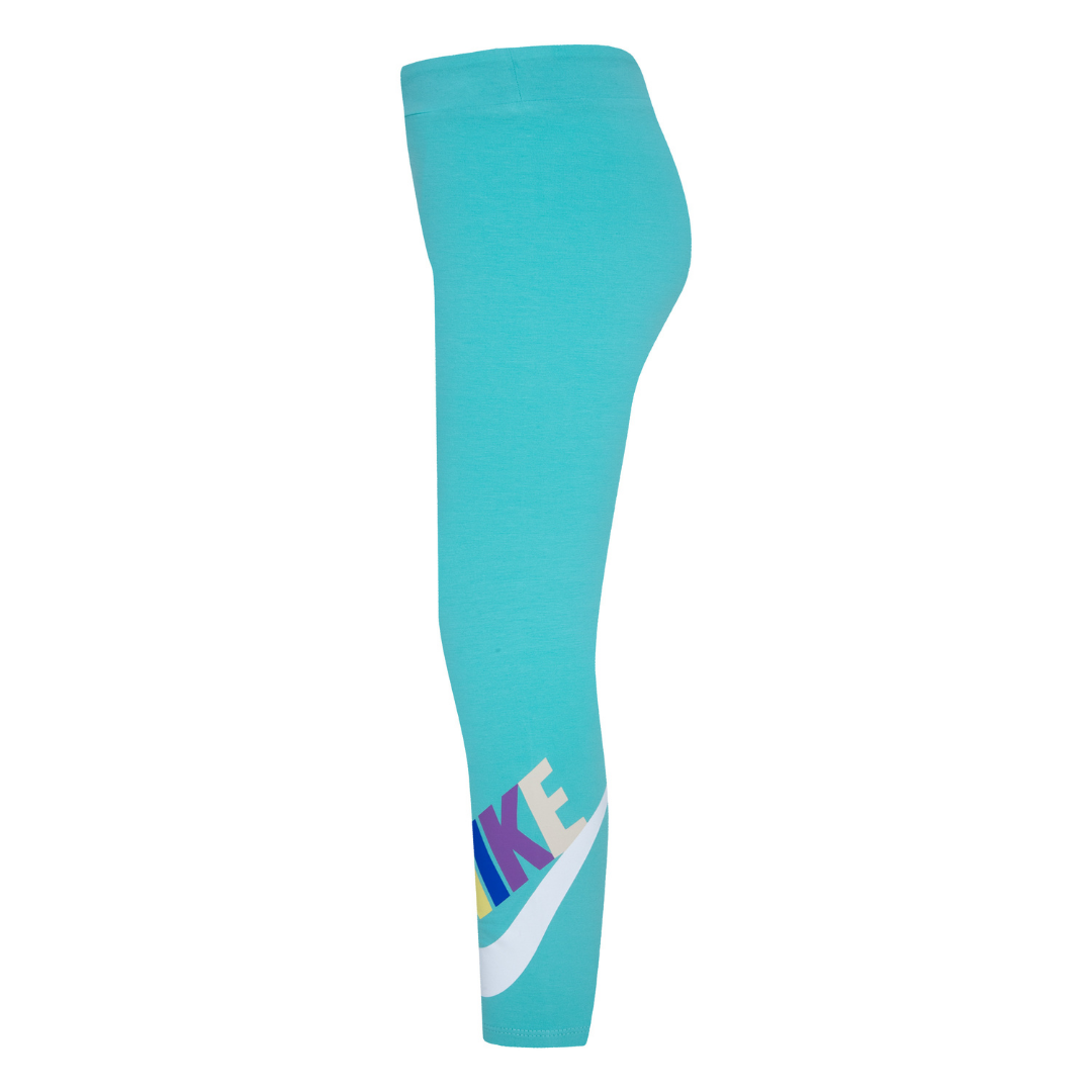 Nike Club High Rise Leggings Green Frost (Little Kids)