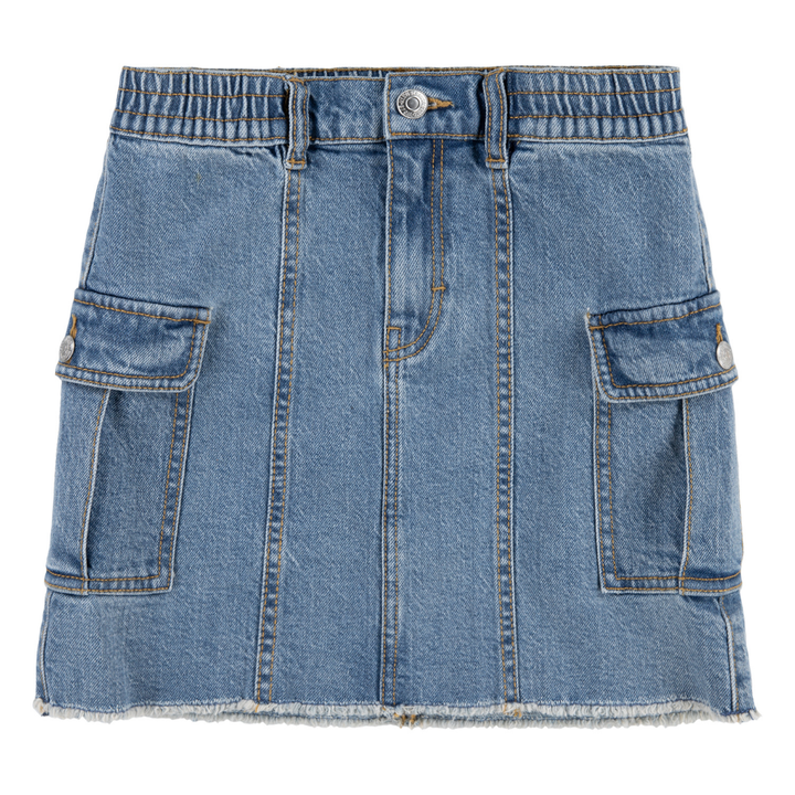Levi's Cargo Jeans Skirt Gold Country (Little Kids)