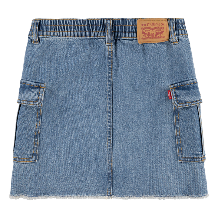 Levi's Cargo Jeans Skirt Gold Country (Little Kids)