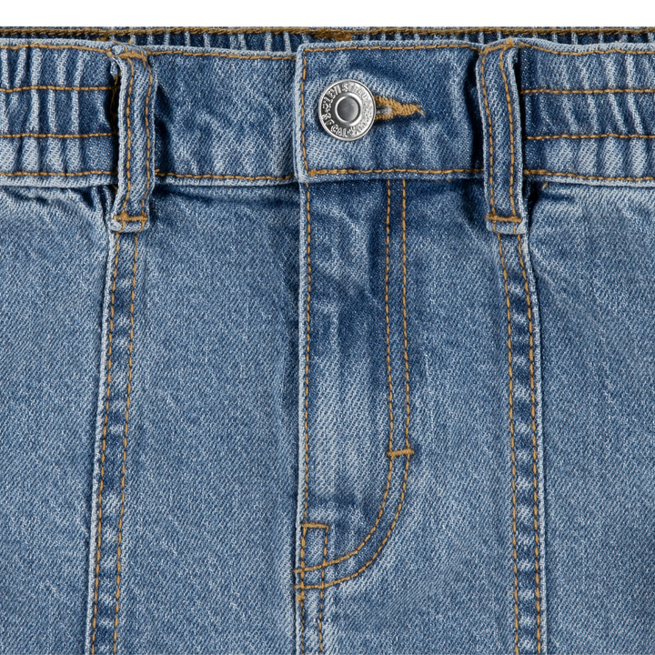Levi's Cargo Jeans Skirt Gold Country (Little Kids)