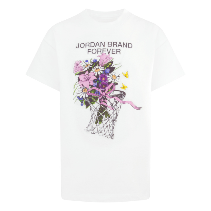 Jordan Brand Forever Short Sleeve Tee White (Big Kids)