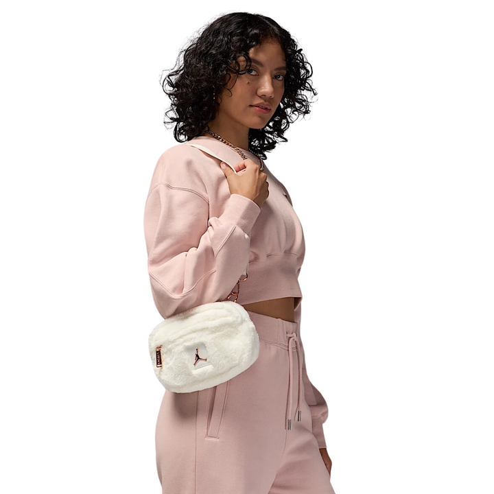Jordan Girls Fur Camera Bag Sail