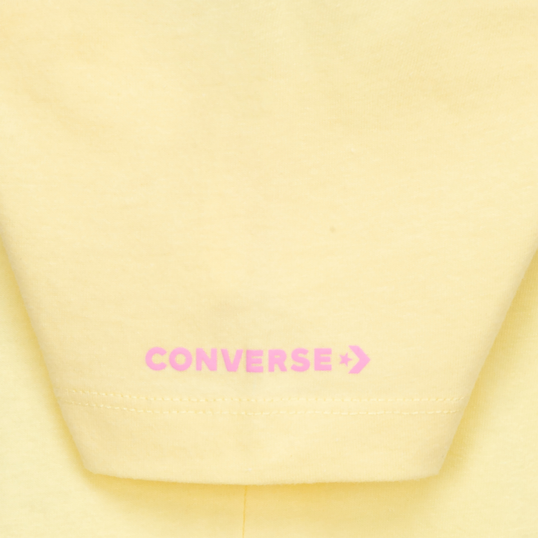 Converse Floral Sneaker Tee Like Butter (Big Kids)