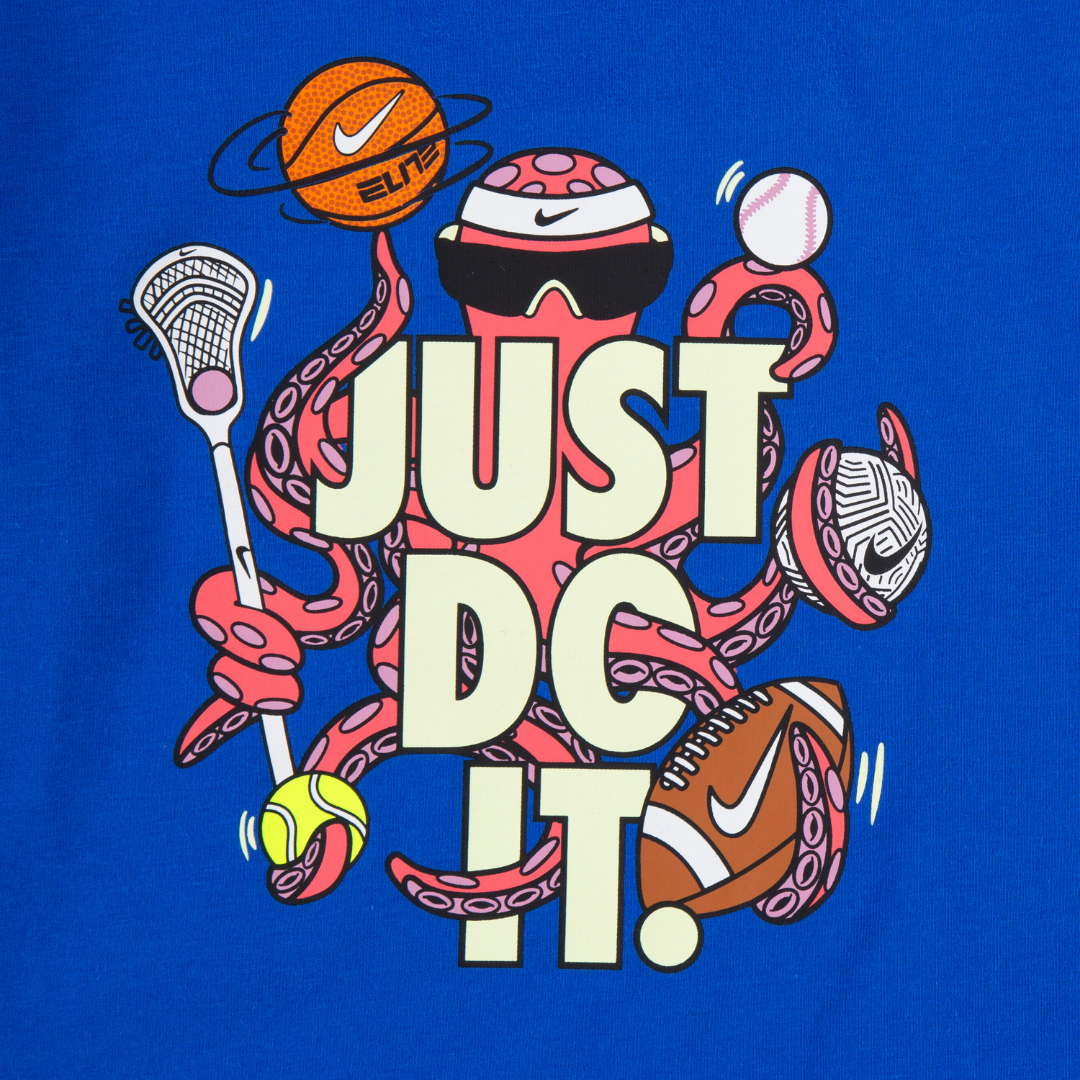 Nike Just Do It Octo Sweatshirt Game Royal (Toddler)