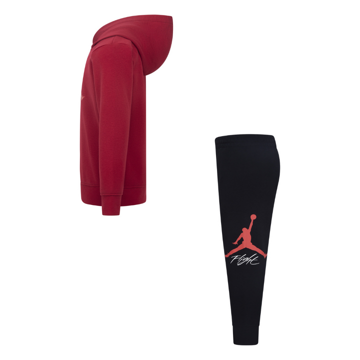 Jordan Jumpman Flight Set Black Gym Red (Little Kids)