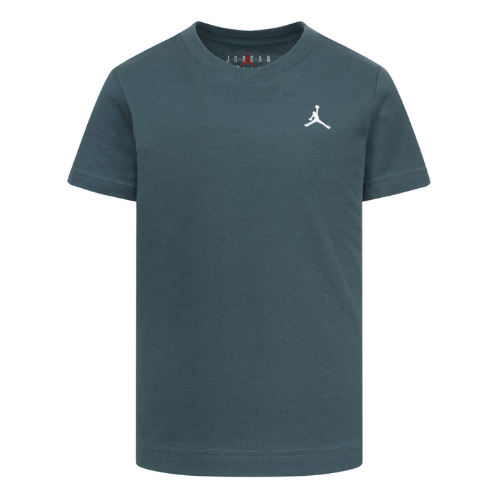 Jordan Jumpman Air Embroidered Tee Oxidized Green (Little Kids)