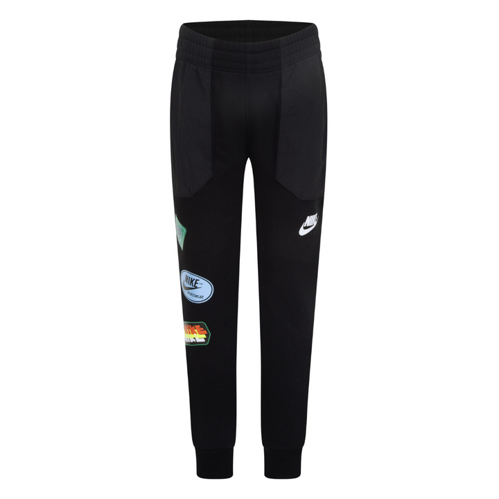 Nike NSW Fleece Joggers Black (Little Kids)