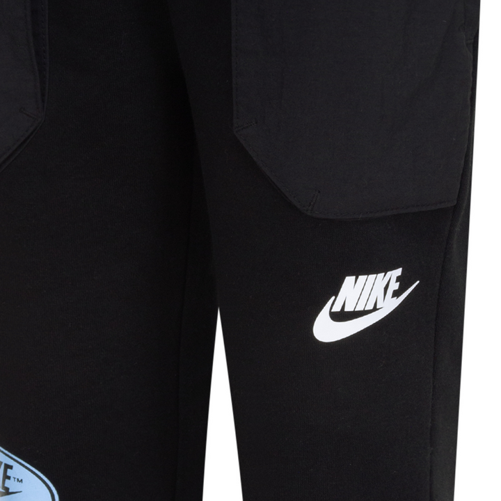Nike NSW Fleece Joggers Black (Little Kids)