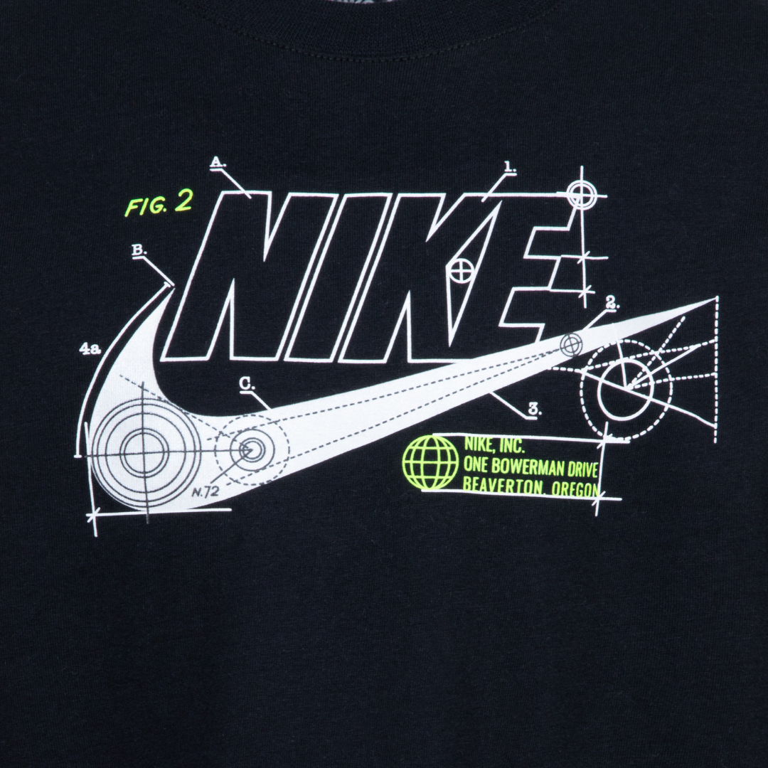Nike Future Utility Long Sleeve Tee Black (Little Kids)