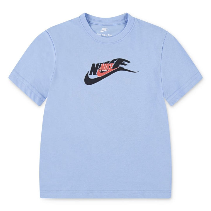 Nike Boys On The Move Basic T-Shirt Psychic Blue (Little Kids)