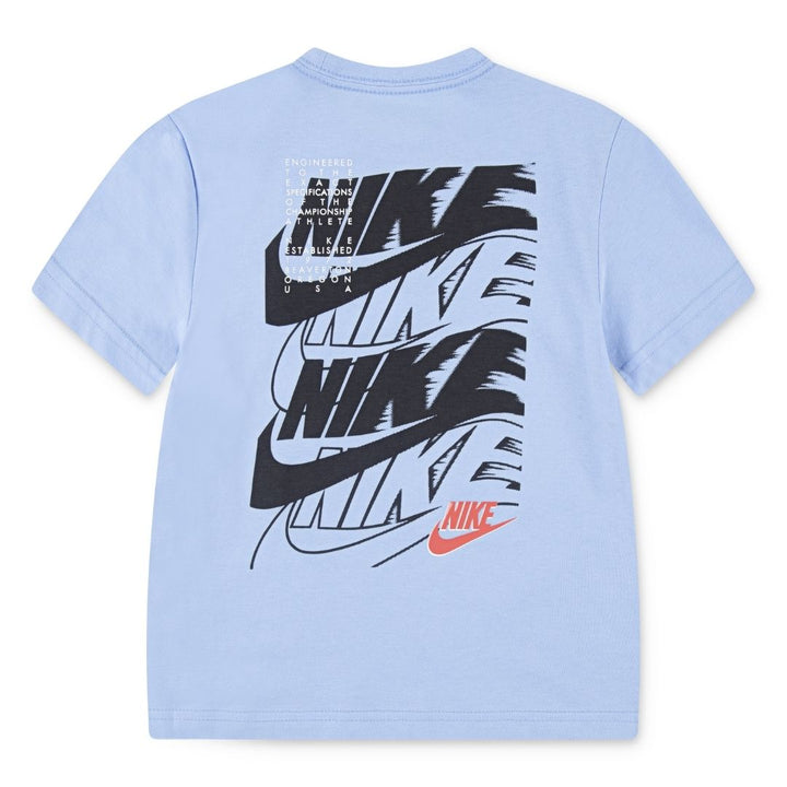 Nike Boys On The Move Basic T-Shirt Psychic Blue (Little Kids)