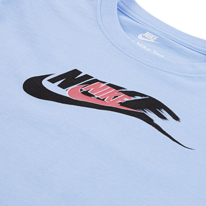 Nike Boys On The Move Basic T-Shirt Psychic Blue (Little Kids)
