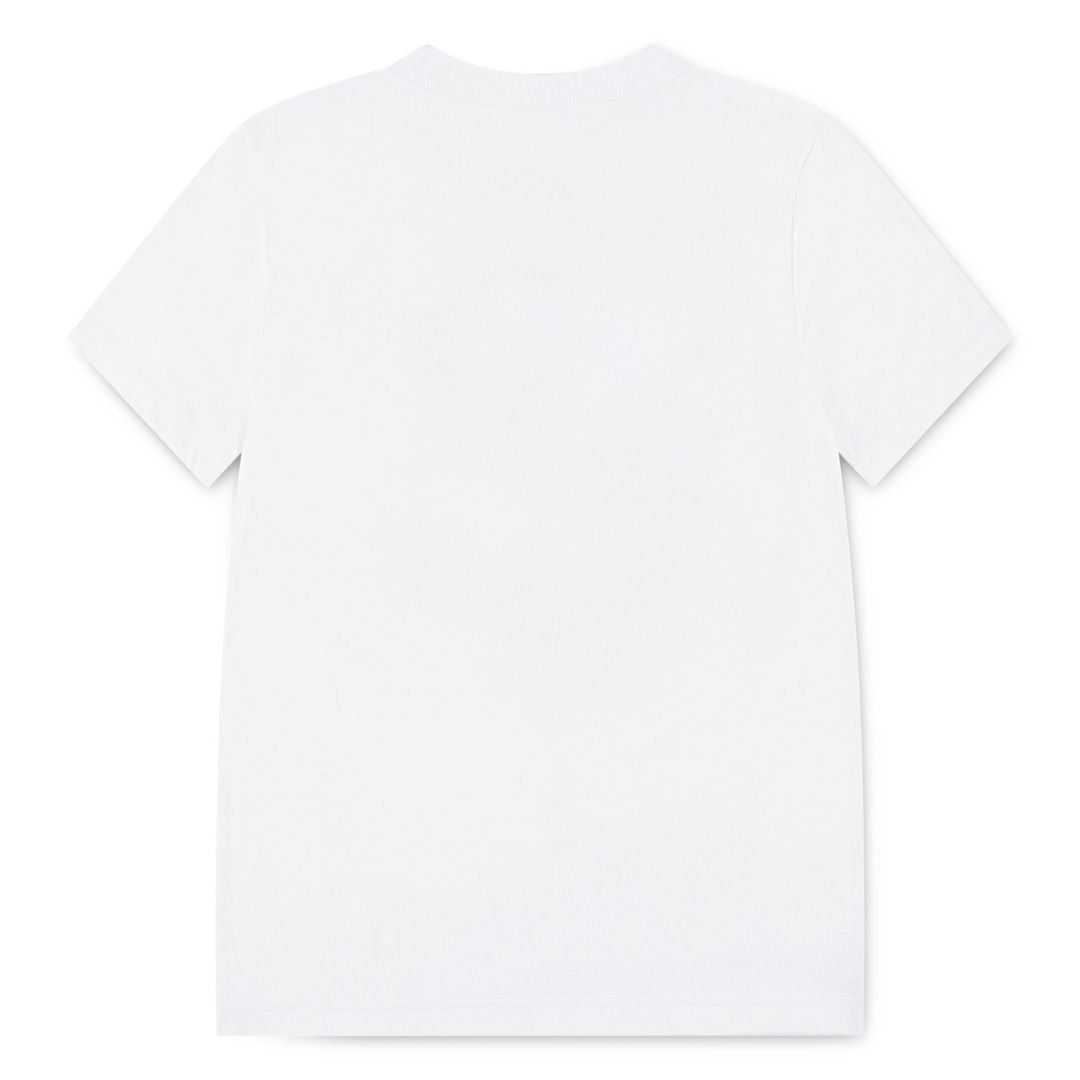 Jordan Boys Basketball Fire T-Shirt White (Big Kids)