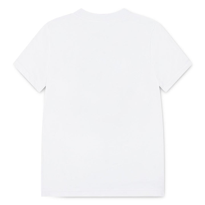 Jordan Boys Basketball Fire T-Shirt White (Big Kids)