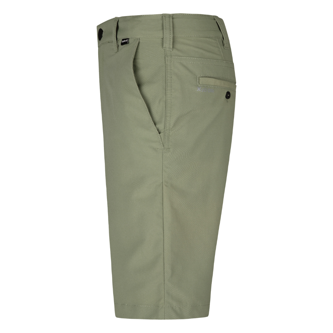Hurley H20 Chino Walkshorts Spiral Sage (Big Kids)
