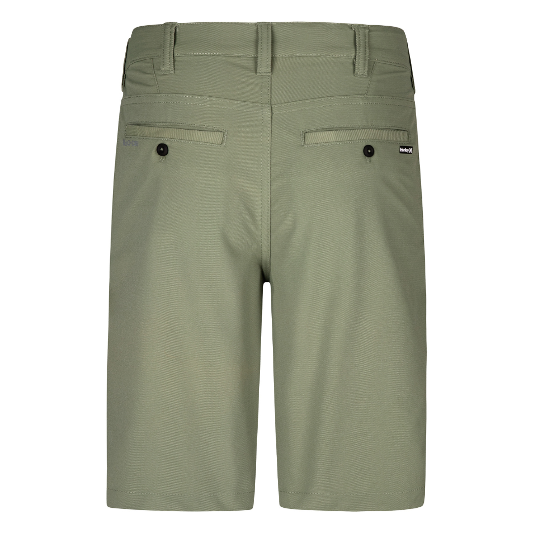 Hurley H20 Chino Walkshorts Spiral Sage (Big Kids)