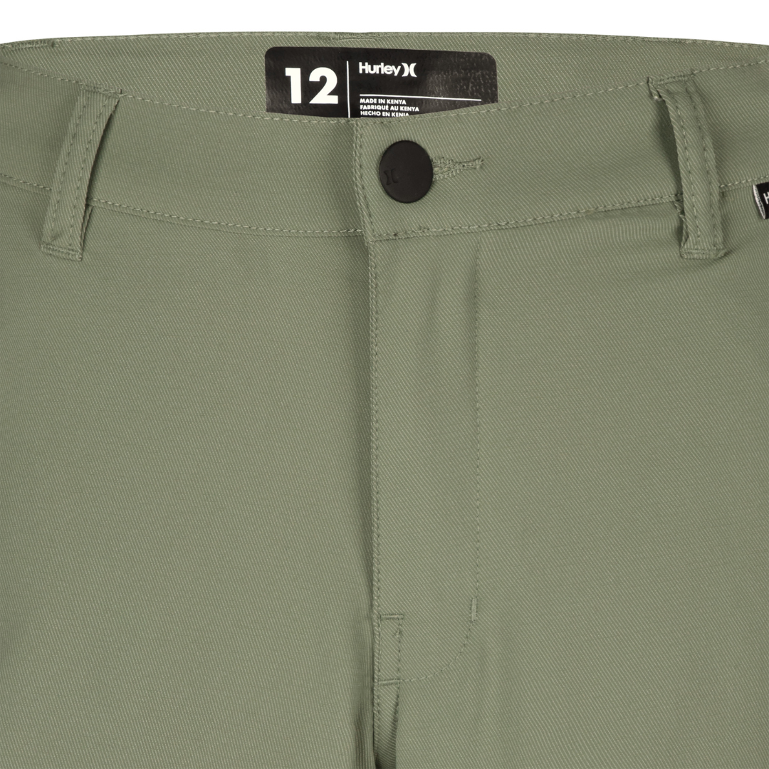 Hurley H20 Chino Walkshorts Spiral Sage (Big Kids)