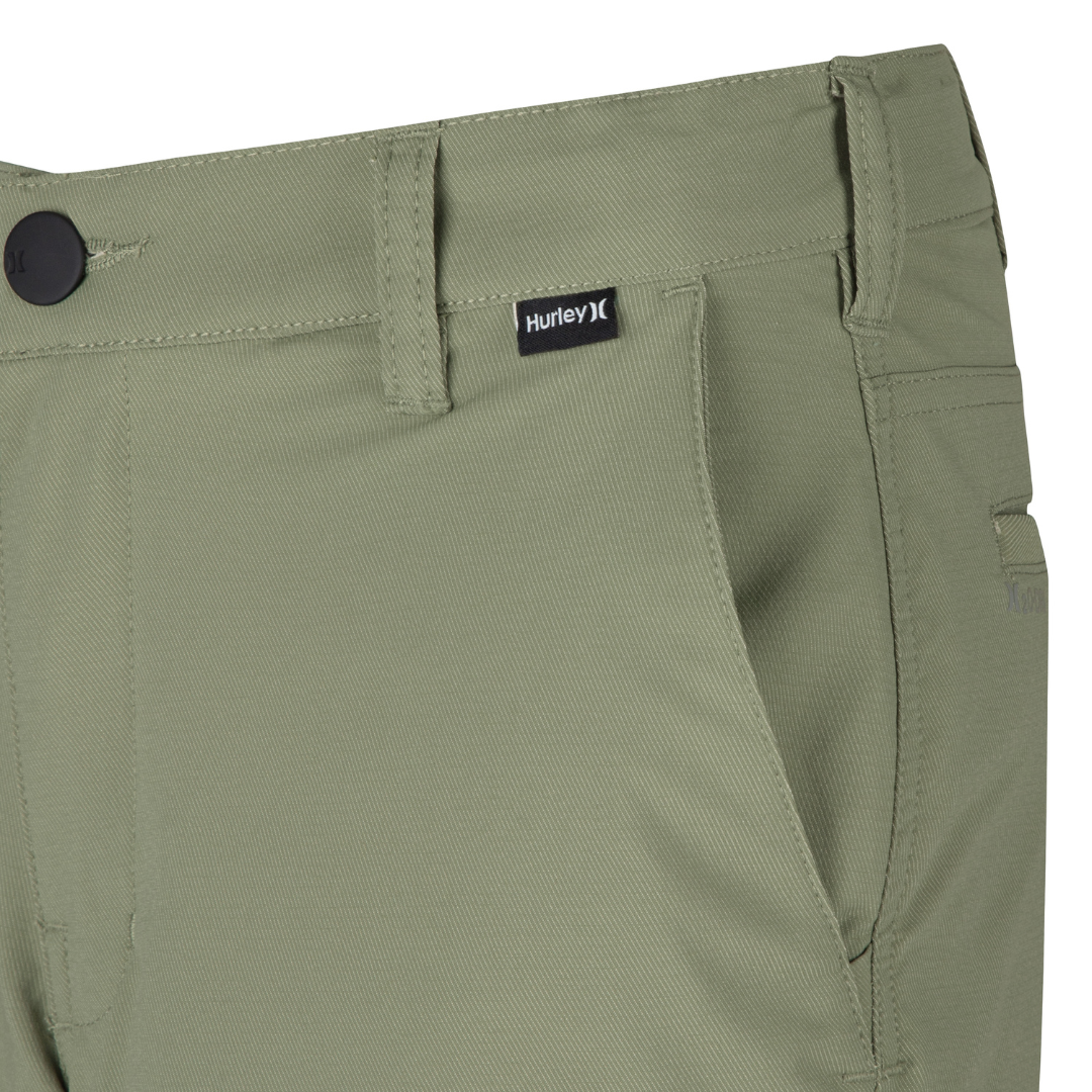 Hurley H20 Chino Walkshorts Spiral Sage (Big Kids)