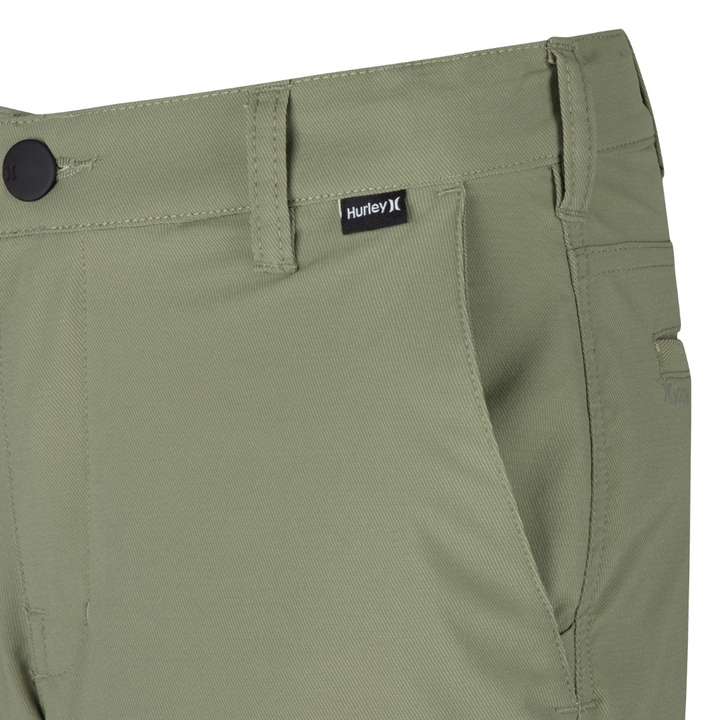 Hurley H20 Chino Walkshorts Spiral Sage (Big Kids)