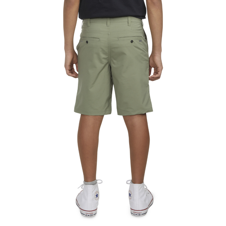 Hurley H20 Chino Walkshorts Spiral Sage (Big Kids)