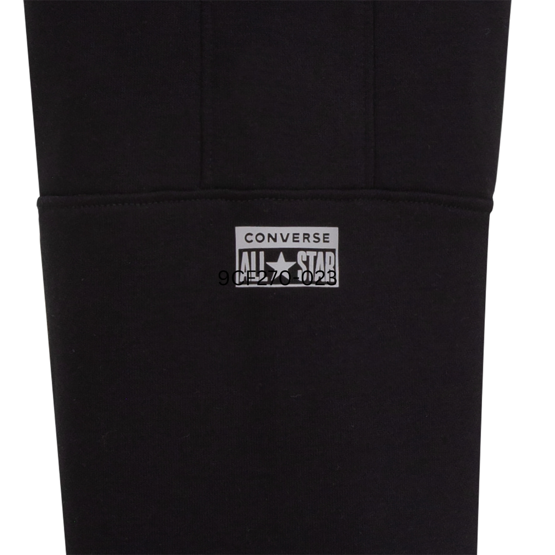 Converse Lifestyle Blocked Jogger Black (Big Kids)