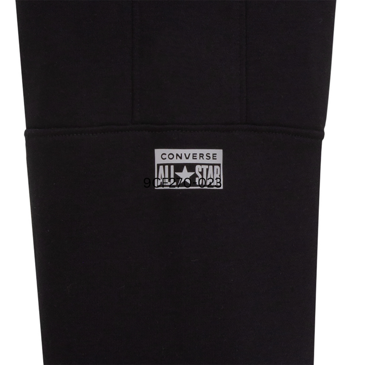Converse Lifestyle Blocked Jogger Black (Big Kids)