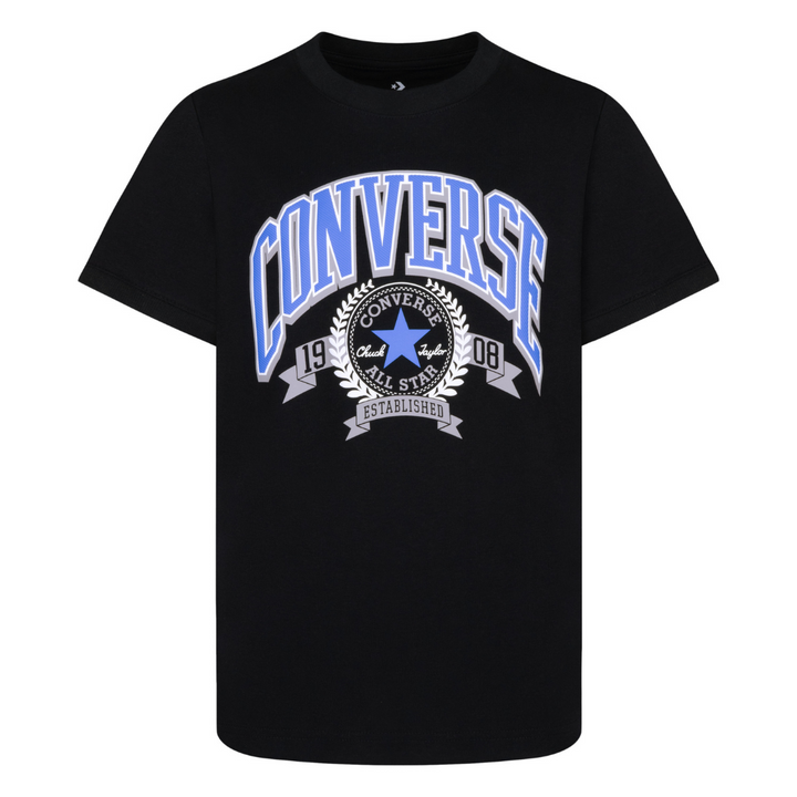 Converse Rec Club Tee Black (Big Kids)