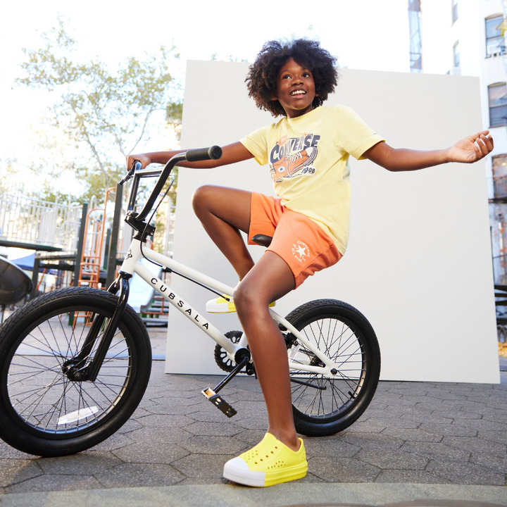 Converse Sun Fresh Sneaker Graphic Tee Like Butter (Big Kids)
