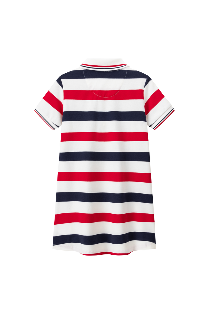 Levi's Girls Cool Feeling Pique Sugar Swizzle Polo Dress (Little Kids)