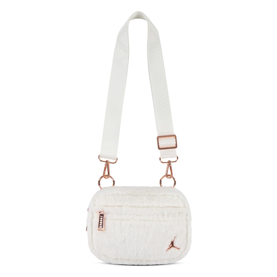 Jordan Girls Fur Camera Bag Sail