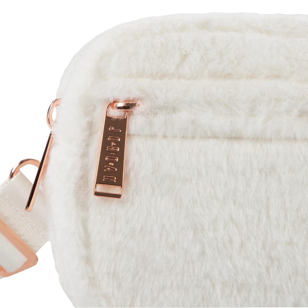 Jordan Girls Fur Camera Bag Sail