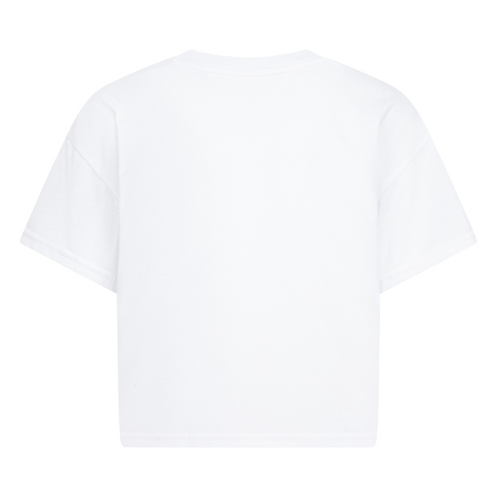 Converse Girls Tie Front GFX Boxy Short Sleeve Tee (Big Kids)