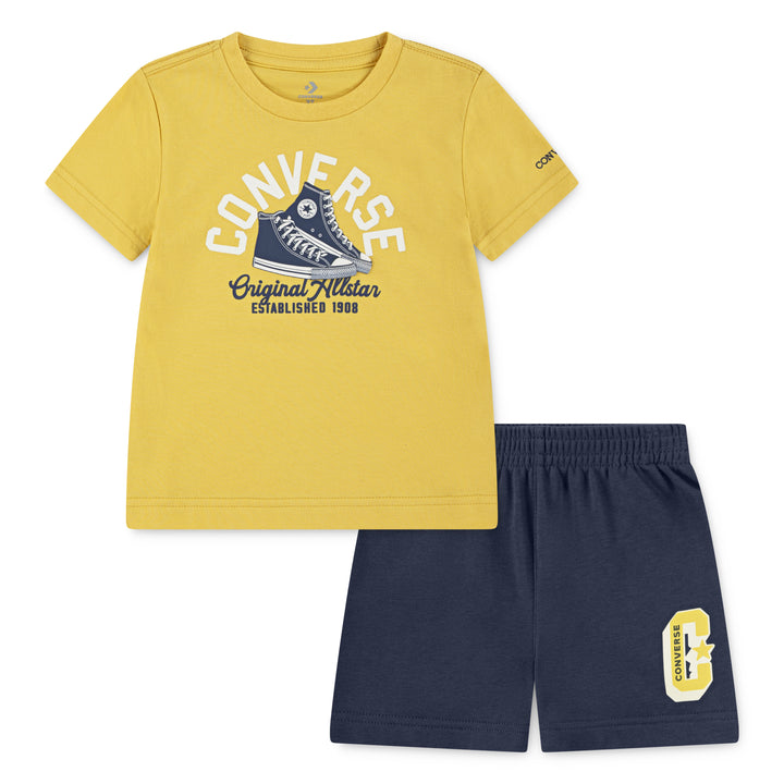 Converse Retro Remix FT Short Set (Toddler)