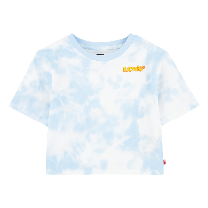 Levi's Girls High Rise Jordi Tee Plain Air Tye Dye (Little Kids)