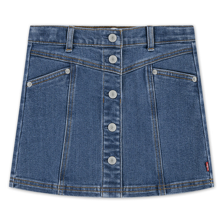 Levi's Girls Button Front Skirt Rodeo (Little Kids)
