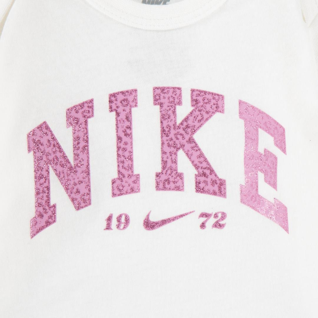 Nike Girls Swoosh Spirit Bodysuit Set Magic Flamingo (Infant)