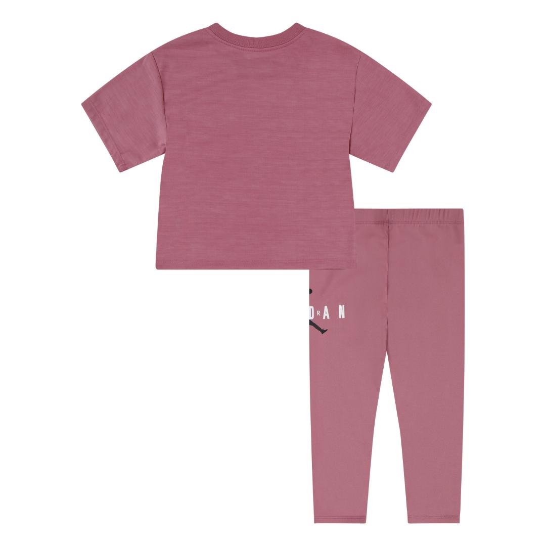 Jordan Girls Sustainable Top &amp; Legging Set (Toddler)