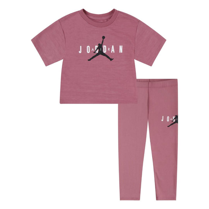 Jordan Girls Sustainable Top &amp; Legging Set (Toddler)
