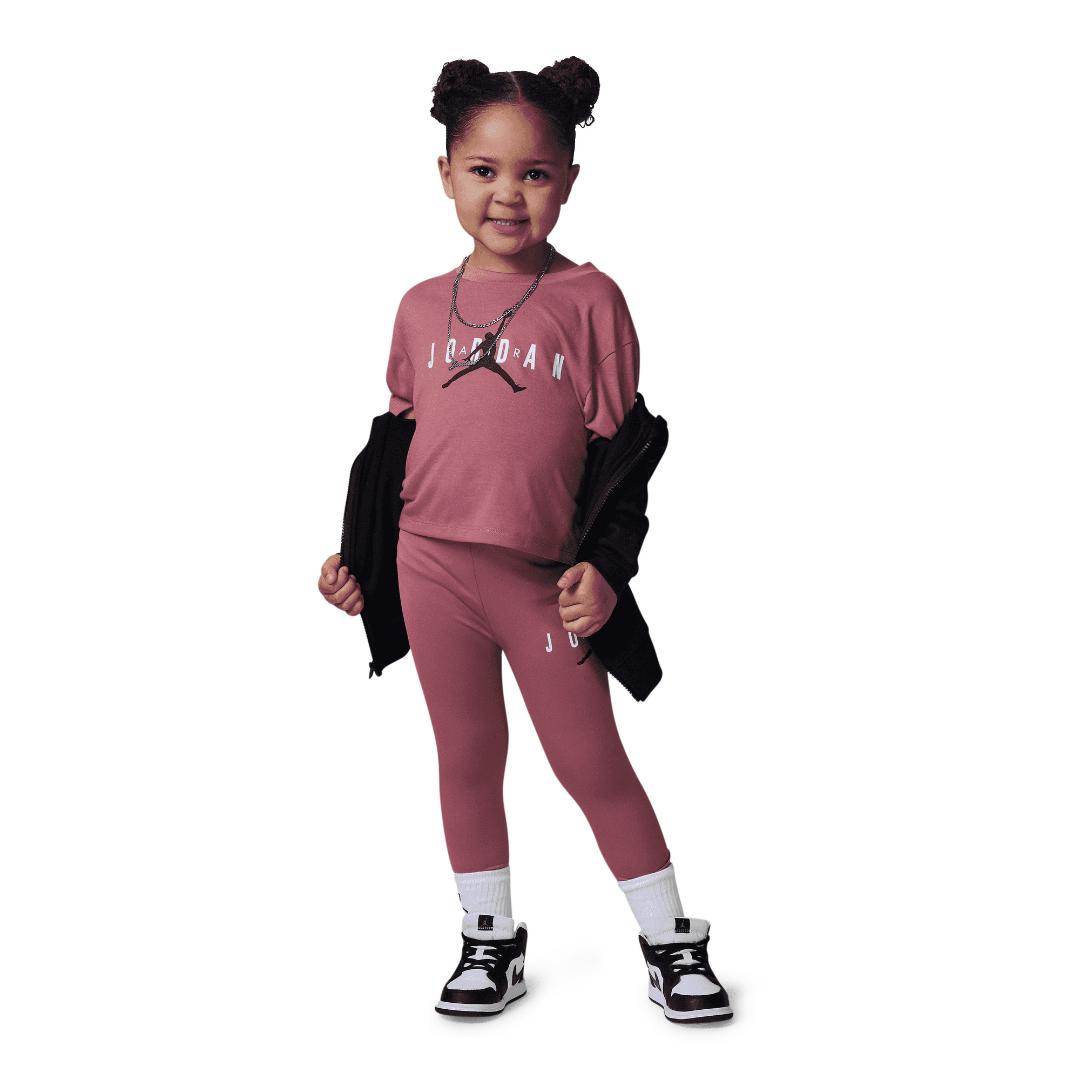 Jordan Girls Sustainable Top &amp; Legging Set (Toddler)