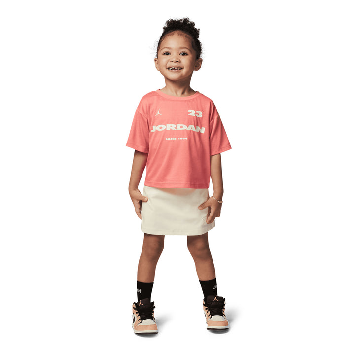 Jordan Girls Crafted Utility Tee Skort Set (Toddlers)