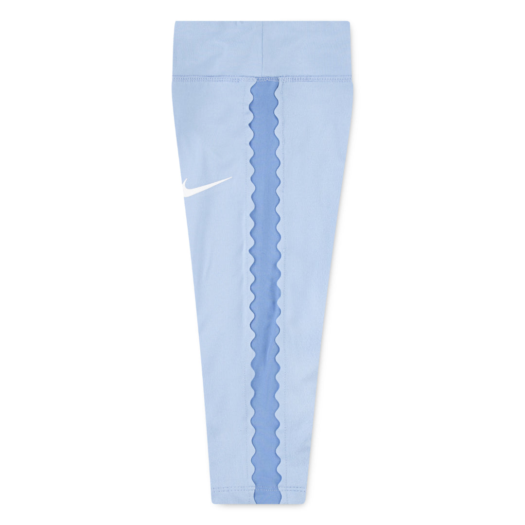 Nike Girls Swoosh Motion Dri-FIT Leggings Psychic Blue (Toddlers)