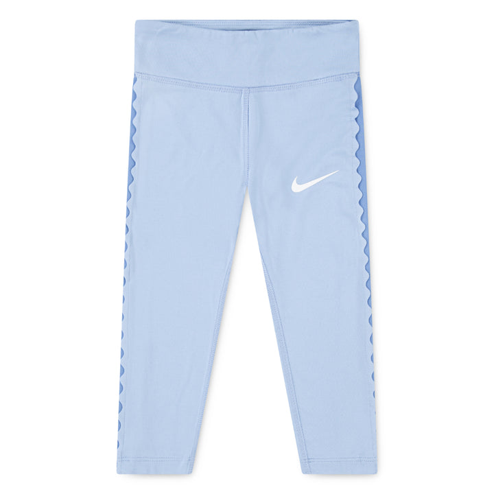 Nike Girls Swoosh Motion Dri-FIT Leggings Psychic Blue (Toddlers)