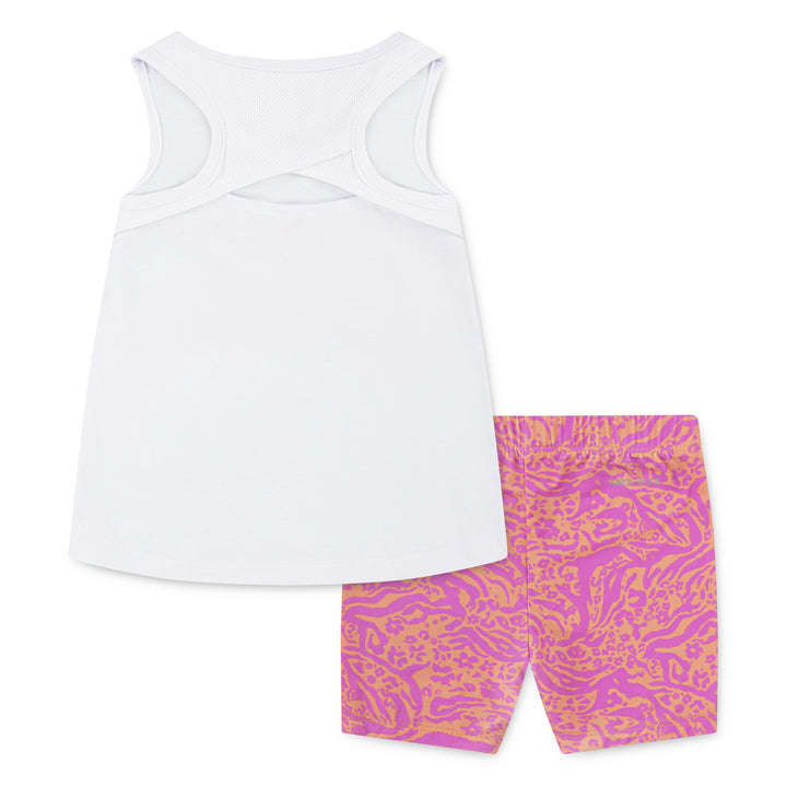 Nike Wild Flower Set Bike Short (Toddler)