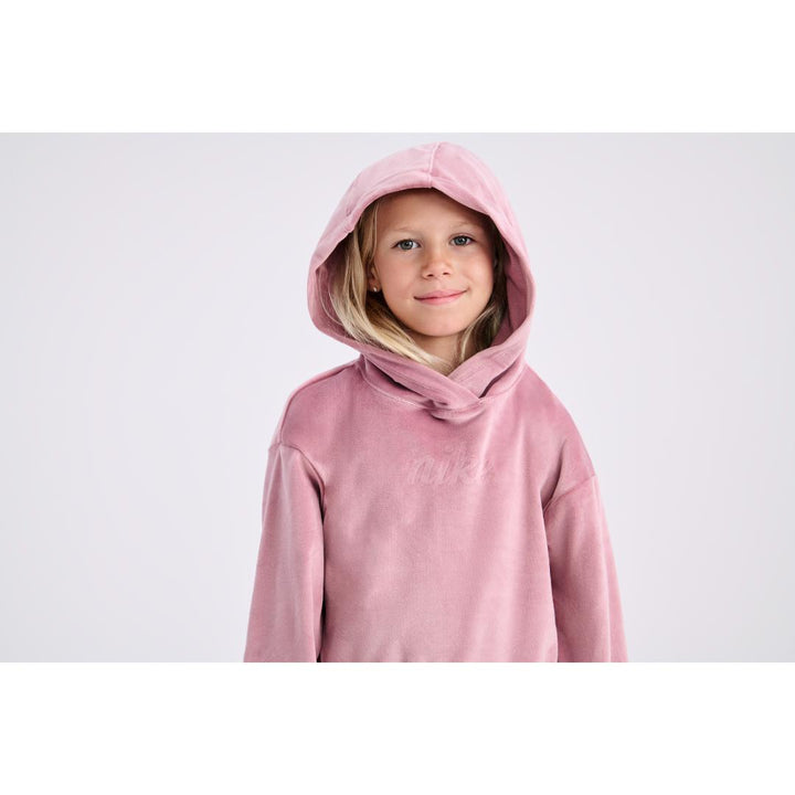 Nike Girls Sportswear Cozy Pullover Hoodie (Little Kids)
