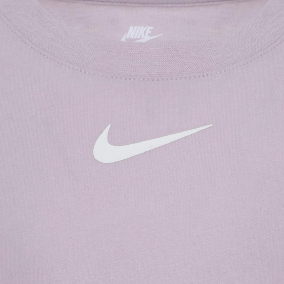 Nike Girls Cozy Graphic Tee Platinum Violet (Little Kids)